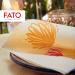 Fato 50-Pack Airlaid Paper Napkins | 40x40 cm Textile Effect Tangerine Magnolia Decor - Perfect for Events & Dining - Buy Online on GoSupps.com