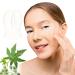 Leekalos 80 Pairs Castor Oil Pack Wrap for Eye Patches Castor Oil Wrap Flexible Highly Absorbent Castor Oil Pack No Wash (Oil Not Included)