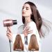 1875W Ionic Hair Dryer for Women - Professional Constant Temperature Blow Dryer with Magnetic Nozzle - Light Pink | Ideal for Home & Travel - Buy Online on GoSupps.com