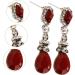 2pcs Clips Pierced Long Women Earring Vintage Ear Black Earrings No mediumx3pcs Redx3pcs - Buy Online on GoSupps.com