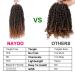 Passion Twist Hair - 14 Inch 8 Packs Crochet Pretwisted Curly Hair for Black Women - T30 - Buy Online on GoSupps.com