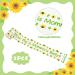 OSNIE Sunflower Tummy Measuring Tape - 2 Rolls for Baby Shower Game - Buy Online on GoSupps.com