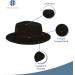 Scala Classico Men's Crushable Wool Felt Fedora in Olive - Size Large - Buy Online on GoSupps.com