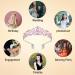 Dazzling Pink Crystal Crown Tiara with Comb - Perfect for Women and Girls | Ideal for Wedding, Birthday, or as a Gift - By Dicodoum (1 Pack) - Buy Online on GoSupps.com