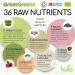 GreatGreens Organic Greens Superfood Powder - 150g - 36 Raw Soil Association Certified Organic Food Form Ingredients - Nutritious Organic Greens Supplement - High Fibre Daily Greens Smoothie Drink - Buy Online on GoSupps.com