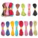 12 Colors Jute Twine for Crafts 131 Yards Packing Twine String for Gifts Wrapping Paper Tags Bundling Gardening DIY Making Projects(12 10.9 Yards)