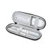 MOSISO Toothbrush Travel Carrying Case Compatible with Oral-B Pro 1000/2000/3000/3500 CrossAction & 1500 Smartseries Electric Toothbrush Portable Waterproof Protective Hard EVA Storage Bag Black