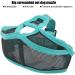 Dog Muzzle Short Snout Dog Muzzle Mesh Adjustable Breathable Anti Biting Bulldog for Anti-Biting Anti-Barking Licking(L) Large - Buy Online on GoSupps.com