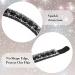 Sparkling Headband Rhinestone Headbands For Women Girls Non-Slip Diamante Headband Glitter Hair Band Skinny Headbands Wedding Birthday Holiday Hair Accessories For Bridal Women Girls Gifts (Black) - Buy Online on GoSupps.com