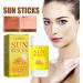 Organic Sunscreen Stick Spf50+ Face & Lips - Waterproof Sun Stick - Sunscreen Stick Long Lasting Face Sunscreen Cream Korean Sunscreen Stick Face Travel Size Korean Sunscreen For Face (1pc) - Buy Online on GoSupps.com