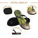 Buy Mnsruu Multicolored Flip-Flops with Golf Clubs - Perfect for Home Hotel Spa & Travel - XL for Men & Women - Buy Online on GoSupps.com