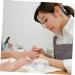 minkissy nail cups manicure nail dish cup acrylic nail supplies nail dappen dish nail liquid holder nail dish cups dish for acrylic nails nail dish bowl thicken Glass Manicure tools - Buy Online on GoSupps.com