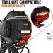 Ibera Bike Trunk Bag - PakRak Clip-On Quick-Release Commuter Bag - Buy Online on GoSupps.com