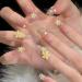 1Bag 3D Flower For Women Nails Art Decorations Easy Installation And Removal Add Charm To Your White - Buy Online on GoSupps.com