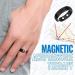 Blood Sugar Ring Control - Blood Glucose Control Ring Magnetic Therapy Ring Opening Adjustable Therapeutic Magnetic Therapy Ring for Blood Flow Arthritis and Joint Pain Relief (1PC Silver) - Buy Online on GoSupps.com