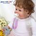 Personalized Cotton Pacifier Clip & Holder with Names | Unique Newborn Gift for Christmas - Purple & Rosa - Buy Online on GoSupps.com