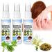 Mixdameny Meellop Herbal Psoriasis Relief Spray Herbal Psoriasis Relief Spray Soothing and Moisturizing Psoriasis Treatment Spray for All Skin (3pcs)
