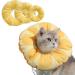 Soft Cat Cone Collar Waterproof Adjustable Pet Collar Cute Orange Collar for Cats Small Dogs Kitten Puppy After Surgery Prevent Licking E Collar Alternative