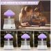 3-in-1 Rain Cloud Humidifier & Essential Oil Diffuser | Remote Control, White Noise, Timer Off | 7 Colors | Bedroom Air Humidifiers - White - Buy Online on GoSupps.com