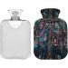 Naanle 2L Hot Water Bottle with Cover - Flowers Tree of Life | Back Pain Relief & Cold Therapy Hand/Foot Warmer - Buy Online on GoSupps.com