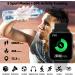 1.7'' Phone Smart Watch with AI Control for Answering Calls - Android & iPhone Compatible Fitness Watch with Heart Rate/Sleep Monitor - Full Touch Smartwatch for Men and Women - Black - Buy Online on GoSupps.com