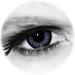 * Big * Sexy * sweet * colored contact lenses - gray - including free contact lens container from Darxity with and without strength for beautiful big eyes - Big Eyes Mangalinsen - Evening Gray 2 pieces / BC 8.6 / DIA 15.0 / -7.50 Dioptria -7.5 Dioptria 8.