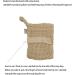 10 Natural Sisal Exfoliating Soap Saver Bags - Eco-Friendly Pouches for Drying & Exfoliating Soap Bars | Perfect for Showers - Buy Online on GoSupps.com