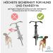 Hiking Paw Bicycle Line: Optimal Dog Bike Spacers for Safe City & Nature Rides | Durable Leash & Holder for Dog Owners - Buy Online on GoSupps.com
