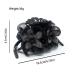 Flower Hair Claw Banana Clip Strong Hold Hair Grip for Thick Hair (Black) - Buy Online on GoSupps.com