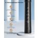 Electric Toothbrush with 5 Modes, 8 Heads, 40,000 VPM, IPX7 Waterproof, Timer - Rechargeable Sonic Toothbrush for Adults and Teens - Fast Charge, Long Battery Life, Portable - Black - Buy Online on GoSupps.com