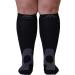 Mojo Wide Calf Compression Socks - 4X-Large Black (20-30mmHg) - Buy Online on GoSupps.com