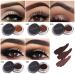 FOCALLURE Waterproof Eyebrow Cream Gel in Ash Brown | Long Lasting High-Pigment Formula with Brush | Define & Enhance Natural Brows - Buy Online on GoSupps.com