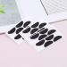 100 Pairs of Soft Sponge Nose Pads - Anti-Slip Glasses Cushions for Reading & Sunglasses - Self-Adhesive 1mm Thick Black - Buy Online on GoSupps.com