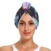 A Black Head Helmets Blurred Digital Art Style Hair Towel 2 Pack Super Absorbent Hair Drying Towel Quick Dry Hair Turbans Head Towel with Button Twisty Wrap for Women Girls