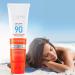Face Sunscreen SPF 90 Oil Free Natural Broad Spectrum Sunscreen Protector for Face and Body - Face Sunscreens for Most Skin - Screen Fulenyi - Buy Online on GoSupps.com
