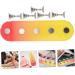 POPETPOP 3 Sets Nail Practice Holder Beauty Acrylic Nail Art Display Stand Practice Nail Racks Nail Tips Practice Rack Training Nail Racks Plastic Creative Nails Strip - Buy Online on GoSupps.com