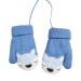 iEasey Cute Baby Winter Knitted Warm Mittens On String 0-3 Years Infant Toddler Fox Thick Fleece Gloves Kids Insulated Ski Snow Gloves Cold Weather Hand Warmer for Baby Girls Boys Xmas Gift Blue #C Blue