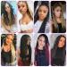 Aomig Pre-Stretched Braiding Hair 26 - Professional Art Fiber Extensions for Box Braids (Black) - 1PC Crochet Braiding - Buy Online on GoSupps.com