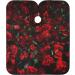 Bolaz Waterproof Barber Cape - Floral Red Rose Hair Cutting Cape for Men & Unisex | Multicolor One Size - Buy Online on GoSupps.com