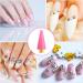 Lusofie 16Pcs Wax Replacement Head Tips for Nail Rhinestones Picker Tool - Pink - Buy Online on GoSupps.com
