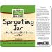 GoSupps.com - Now Foods Sprouting Jar 1/2 Gallon - Buy Online on GoSupps.com