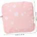 Amosfun 2-in-1 Storage Bag for Women's Essentials | Stylish Wall Organizer for Wallets Tampons and More | Perfect Privacy Bag for Menstrual Products & Mini Diapers - Rose 16x15x2cm - Buy Online on GoSupps.com