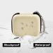 Hard Travel Case for Skull Shaver Pitbull Pro Razor - Beard Trimmer Storage Box with Zipper Mesh Pocket - Men's Gold Pro Mustache Grooming Kit - Beige - Buy Online on GoSupps.com