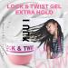 Immetee Twist and Lock Gel 200g - Frizz Control Hair Styling Gel for Men and Women - Braiding Gel with Brush - Buy Online on GoSupps.com