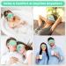 Heyu-Lotus Reusable Gel Bead Cooling Eye Mask 2Pcs - Hot Cold Therapy for Puffy Eyes, Dark Circles, Dry Eyes - Relief for Puffy Eyes - Green - Buy Online on GoSupps.com