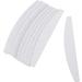 Obahdirry Nail Files D Shape Double Sided Gray White 10 Pieces - Buy Online on GoSupps.com