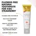 Fluoride Free Strawberry Kids Toothpaste - Natural Brightening Formula by Coc March | 5.3 oz (100g) - Shop Internationally - Buy Online on GoSupps.com