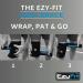 EzyFit Knee Brace Support for Arthritis ACL LCL MCL Sports Meniscus Tear, Large Size - Non-Slip Neoprene Wrap for Injury Recovery - Side Stabilizers, Open Patella Design - Buy Online on GoSupps.com