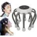 Appropriate electrical head massage devices with 5 massage modes and timing red LED light vibration huge scalp scratches fully automatic scalp massager for at home travel