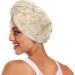 Fish Pattern Hair Towel 2 Pack | Super Absorbent Quick Dry Hair Turbans for Women & Girls - Buy Online on GoSupps.com